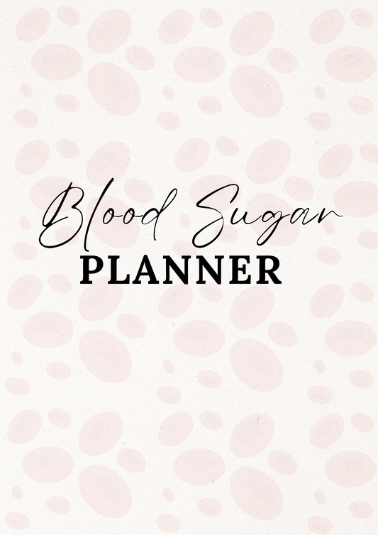 Blood Sugar Planner